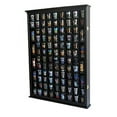 100 Shot Glass Display Case Holder Shadow Box Wall with