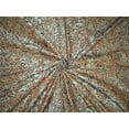 thumbnail image 1 of 100% Silk Dupion Fabric Embroidery dusty blue x brown color 54quot;DUP# E55[1], 1 of 10