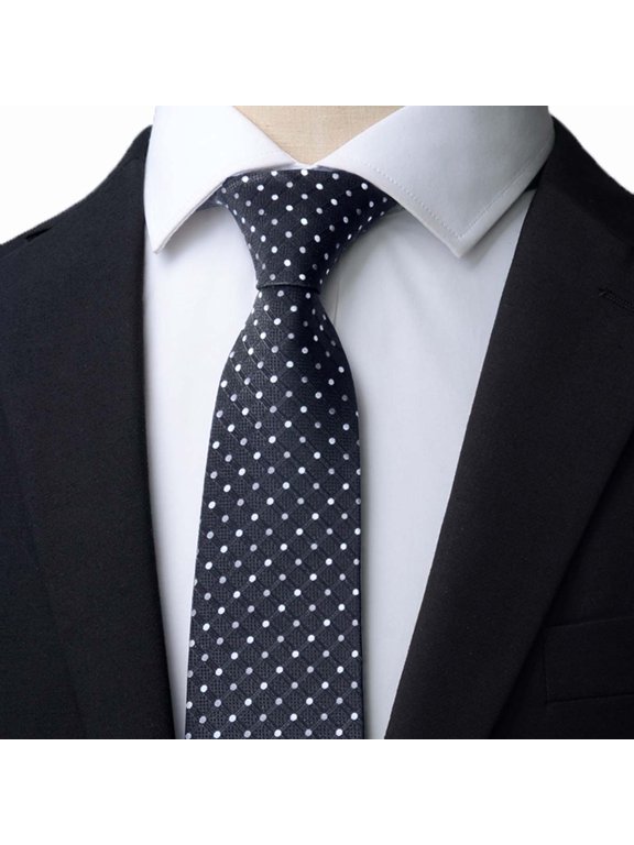 100 Silk Jacquard Necktie Ties for Men High Density Woven Tie Pattern Waterproof Business Formal