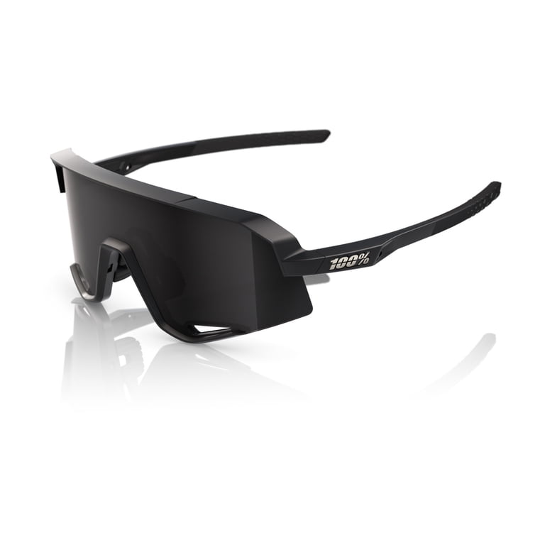 100% Slendale Sunglasses - Matte Black; Smoke - Walmart.com