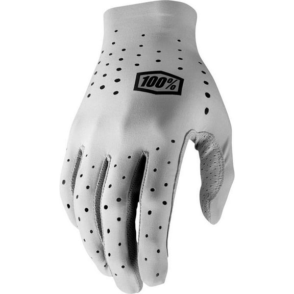 100% Sling Mtb Gloves - Gray - Small 10019-00005