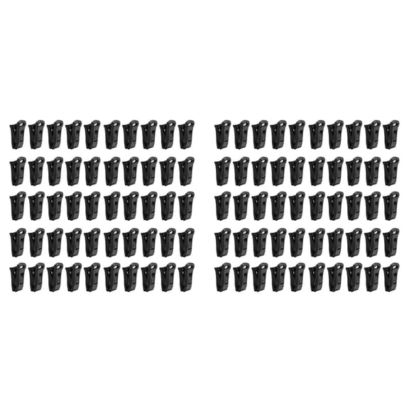 100 Sock Clips for Washing Machine and Dryer, Laundry Clips, Socks Clothespin, Towel Washing, Clip