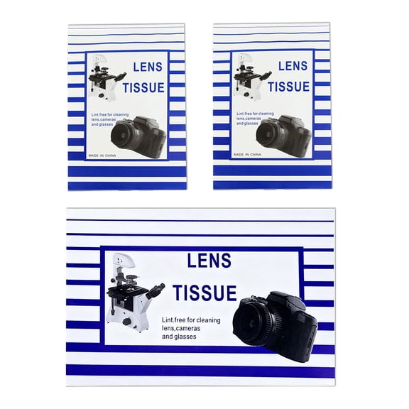 100 Soft Lens Cleaning Sheets Photographic Equipment Wipes For Camera Phone Screen Safe Usage