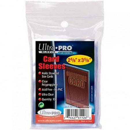 100 Soft Sleeves / Penny Sleeve for Baseball Cards & Other Sports Cards ( 2 Pack )
