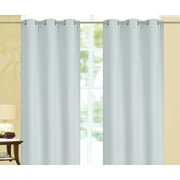 100% Solid Blackoutout Window Curtain Panel With Grommets
