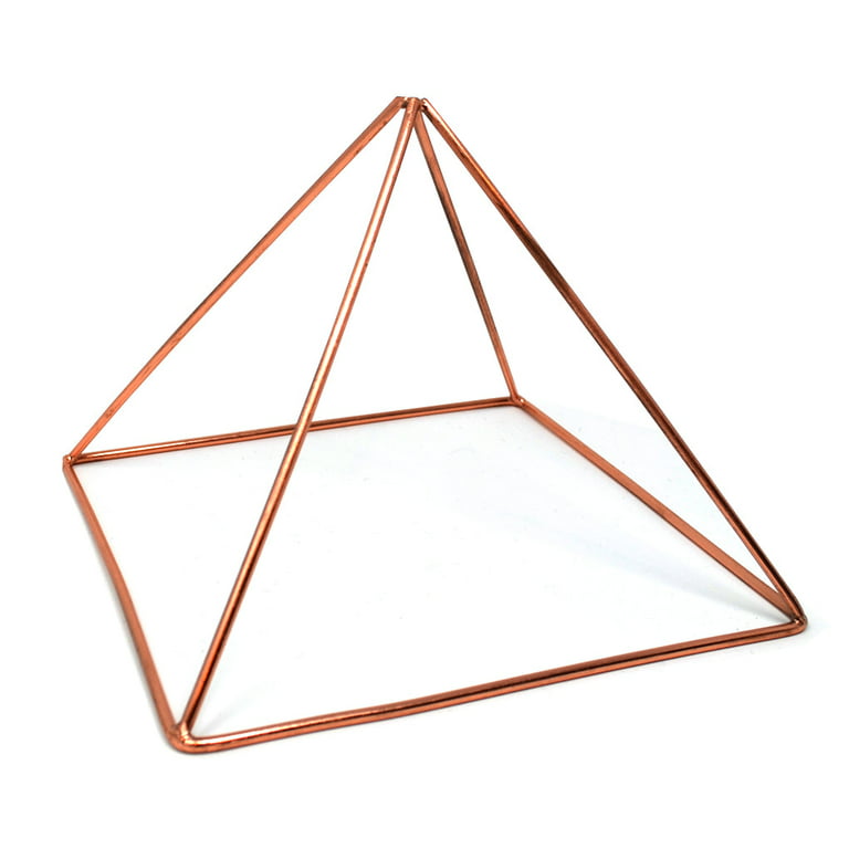 Copper pyramid healing, meditation copper pyramid, copper pyramid on the  head - Shop Glass&copper Other - Pinkoi