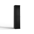 thumbnail image 1 of Palace Imports 100% Solid Wood 16.5" Bathroom Cabinet with Doors, Black, 1 of 7
