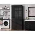 thumbnail image 1 of 100% Solid Wood 32" Bathroom Cabinet with Solid Doors, 2-Drawers and Adjustable Shelves, 1 of 6