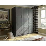100% Solid Wood Cosmo 3-Door Wardrobe