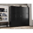 thumbnail image 1 of 100% Solid Wood Cosmo 4-Door Wardrobe, 1 of 6