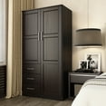 thumbnail image 1 of 100% Solid Wood Metro 2-Door Wardrobe, 1 of 4