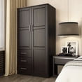 thumbnail image 1 of 100% Solid Wood Metro 2-Door Wardrobe, 1 of 5