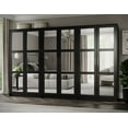 thumbnail image 1 of 100% Solid Wood Urban 6-Door Wardrobe with Mirrored Doors, 1 of 2
