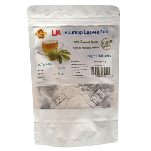 100% Soursop Leaves TEA - 25 bags