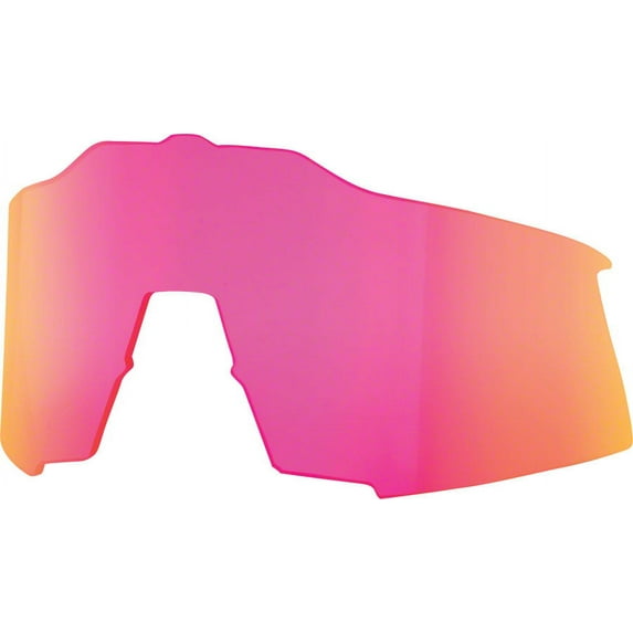 100% SpeedCraft Replacement Long Lens: Mirror Purple Multilayer