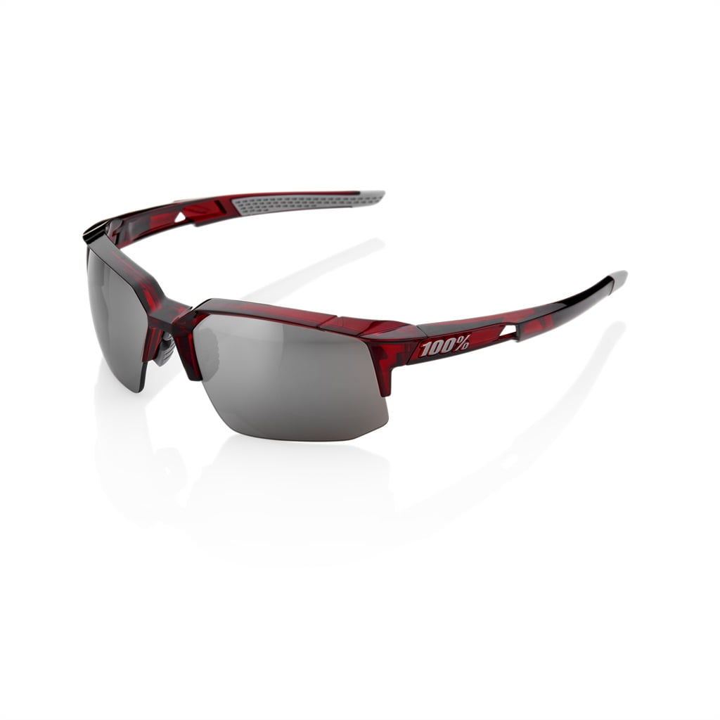 100% Speedcoupe Sunglasses Cherry Palace w/Silver HiPer Lens #61031-060-76