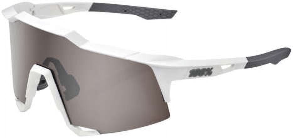 100% Speedcraft Sunglasses - Polished Translucent Grey 100% Speedcraft Sunglasses - Polished Translucent Grey