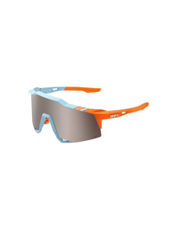Speedcraft Sunglasses - Soft Tact Two Tone; HiPER Silver Mirror