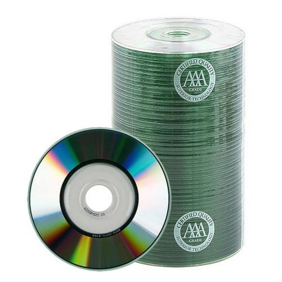 24X 22min/193MB Silver Top Mini CD-R with Free Vinyl Sleeve (100 pack)