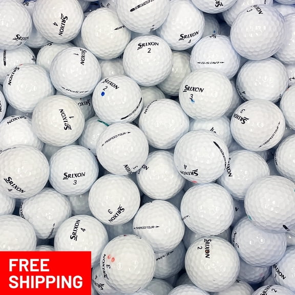 Pre-Owned 100 Srixon Tour Model AAA Recycled Golf Balls, by Mulligan Golf Balls