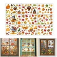 100 Stickers for Kids 3 Sticker Autumn Animal Window Decals Featuring