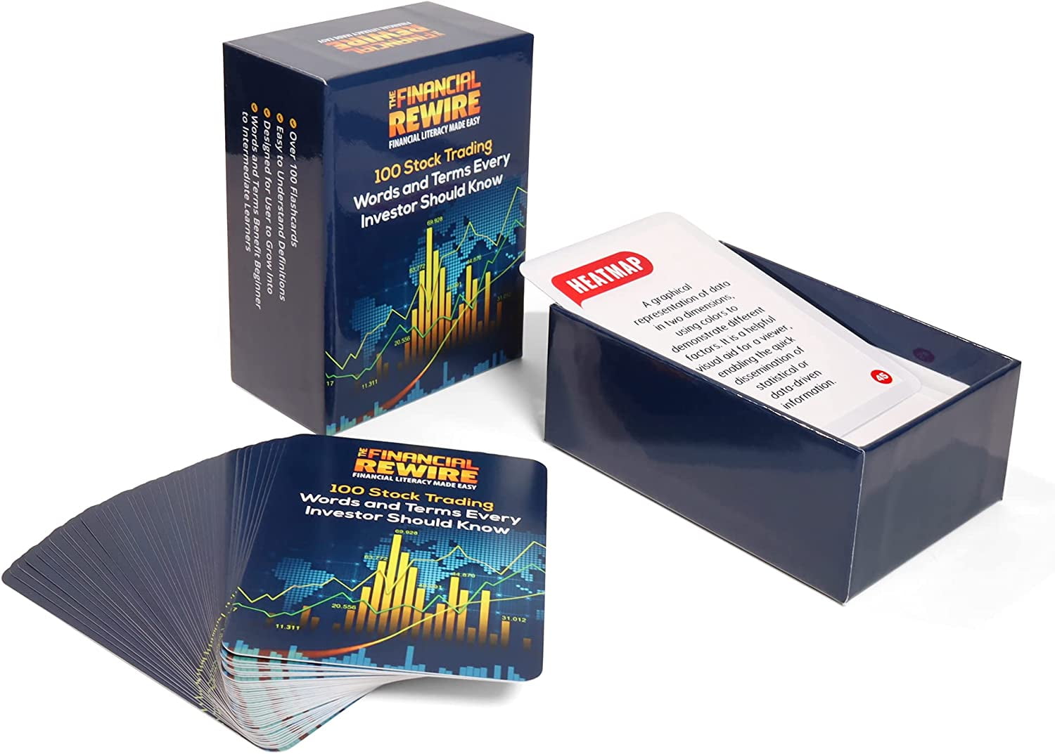 100 Stock Trading Words & Terms Every Investor Should Know Deluxe Flashcard Set