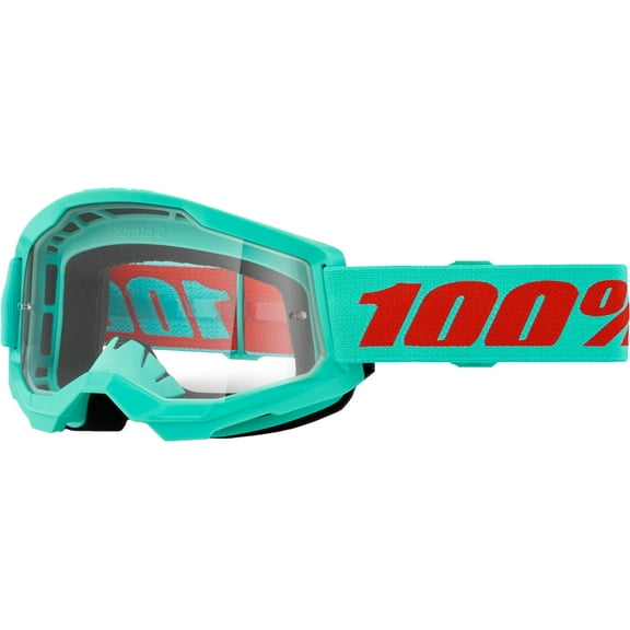 100% Strata 2 Off-Road Goggle (Maupiti - Clear Lens)