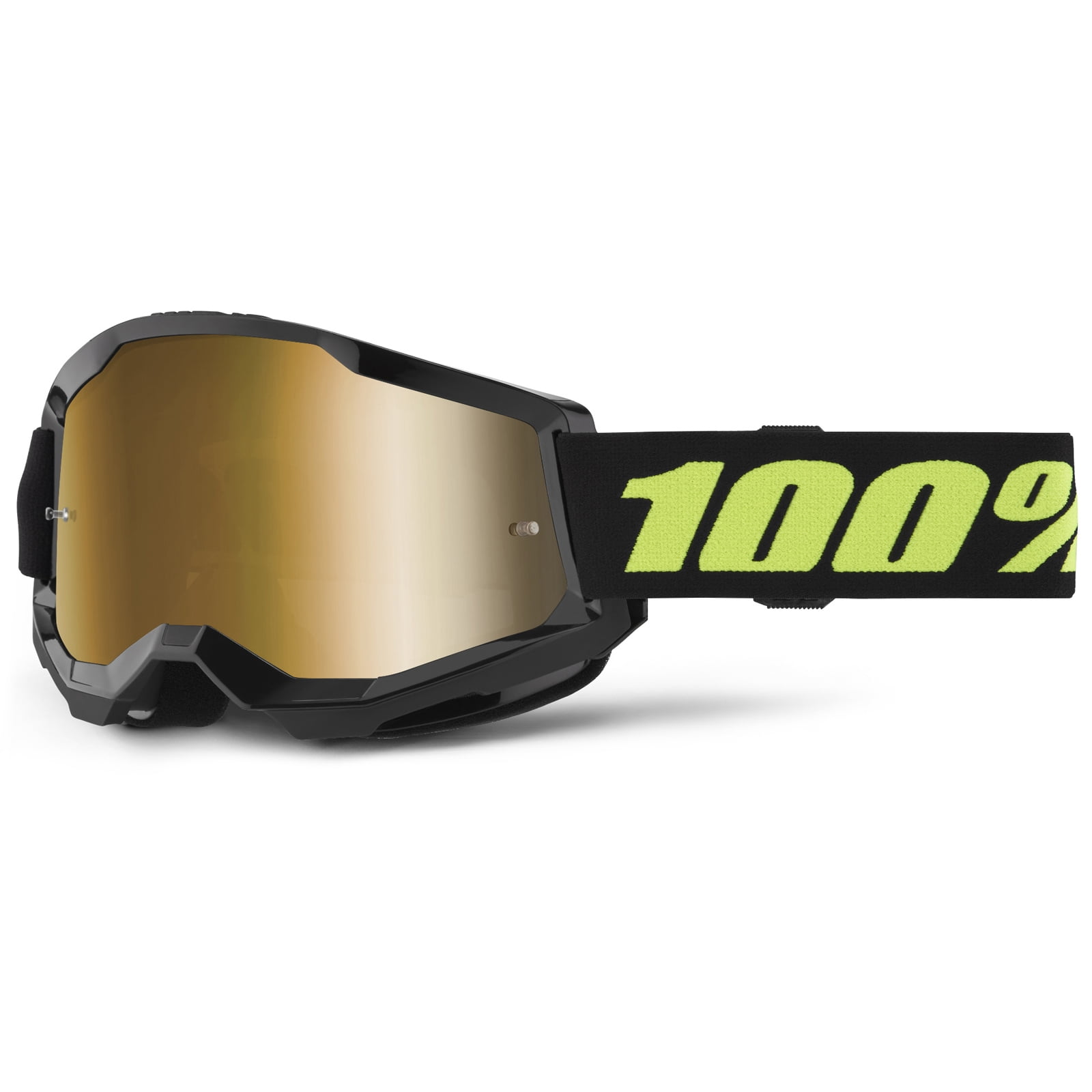 100% Strata 2 Off-Road Goggle (War Camo - Mirror Silver Lens
