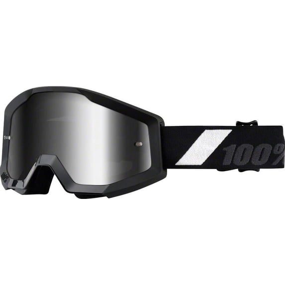 100% Strata Goggle: Goliath with Mirror Silver Lens
