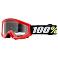 thumbnail image 1 of 100% Strata fits Mini™ Youth Goggles (OSFM, Red / Clear Lens), 1 of 1