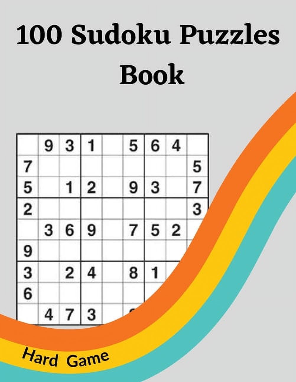 100 Sudoku Puzzles Book : 100 Hard sudoku book for adults (Paperback)