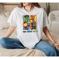 thumbnail image 1 of 100 Super Days Fun Back to School Celebration Graphic Unisex T-Shirt, up to size 5XL, 1 of 2