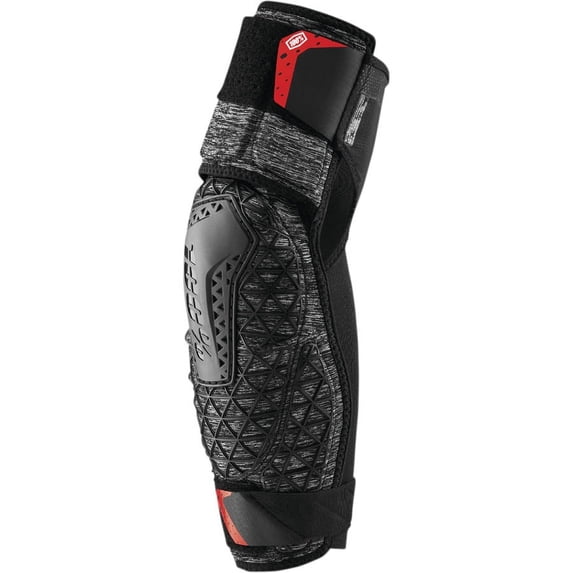 100% Surpass Elbow Guards (Large, Gray/Black)