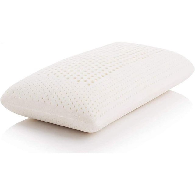 100 Talalay Latex Pillow Bed Pillow for Sleeping, Extra Soft Natural