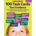thumbnail image 1 of Pre-Owned 100 Task Cards: Text Evidence: Reproducible Mini-Passages with Key Questions to Boost (Paperback 9781338113013) by Scholastic Teaching Resources, Scholastic (Editor), 1 of 1