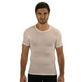 thumbnail image 1 of 100% Tencel Slim Fit Undershirt Crew Neck With Sweat-Proof Underarm Shields, 1 of 6