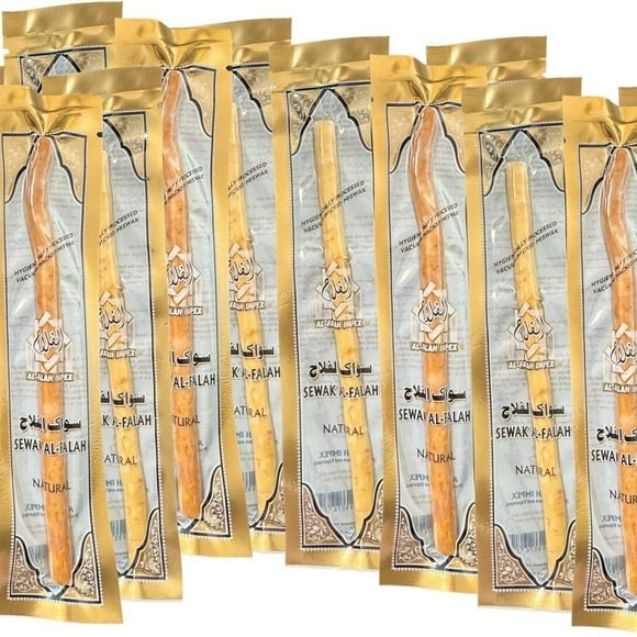 100 Thin Sewak Al-Falah Miswak Natural Toothbrush Oral Daily Comfort
