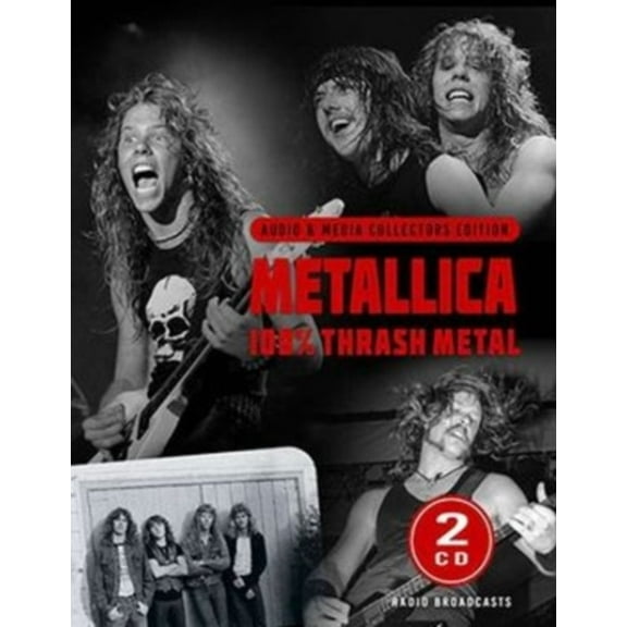Metallica 100% Thrash Metal (CD) Collector's Album