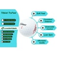 thumbnail image 1 of 100 Titleist TruFeel Golf Balls in Near Mint Condition, AAAA Quality, Recycled Used Golf Balls, Best Value Golf Balls, White, 1 of 1
