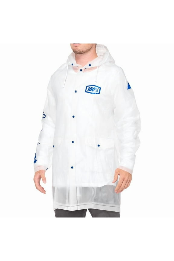 Torrent Raincoat Clear (Large, White Clear)
