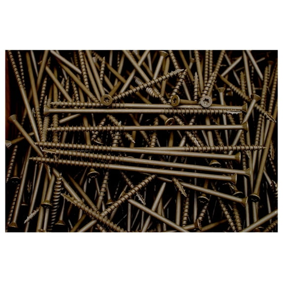 (100) Torx T25 Star Flat Head 10 x 6 Deck Screw ACQ Lumber Wood Type 17