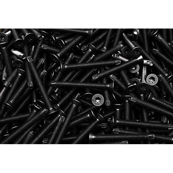 (100) Torx T40 Trailer Deck Floorboard Screw 5/16-18 x 3 Flat Thread Cutting$$Hardware