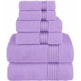 thumbnail image 1 of Cotton 100 % Highly Absorbent Shower Towels, Lilac, 1 of 7