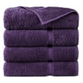 thumbnail image 1 of 100% Turkish Cotton Towel Set (Plum, Bath Towels - Set of 4), 1 of 2