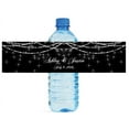 thumbnail image 1 of 100 Twinkling Stars Night Wedding Water Bottle Labels Engagement Party Special Occasion, 1 of 4