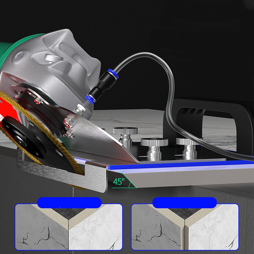 100 Type Angle Grinder Tile Chamfering Frame Water Pipe Dust Removal