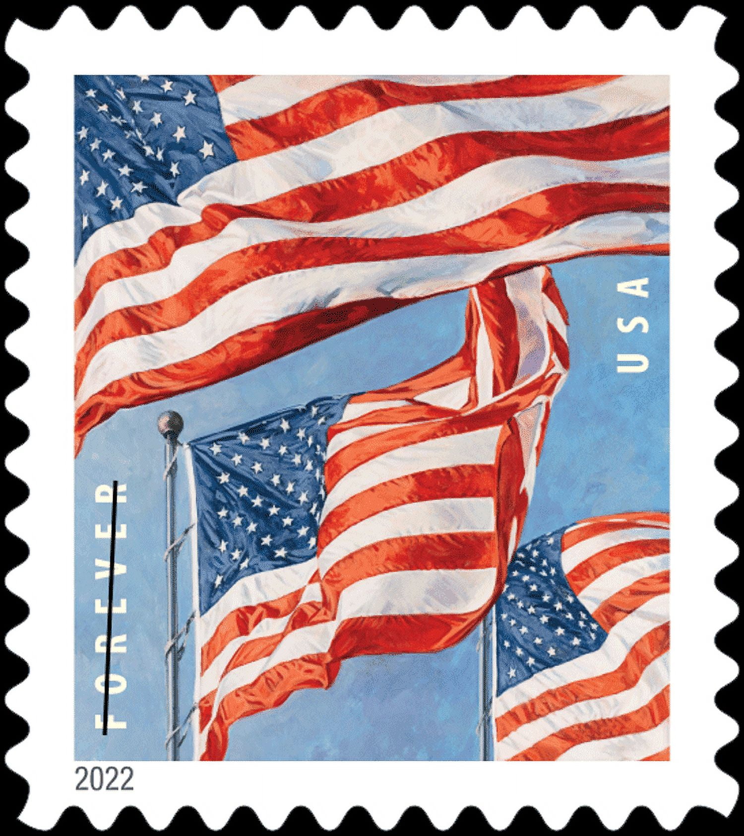 100 Brand New USPS Forever Stamps For First Class Mailing - View #9