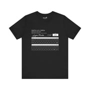 100 US Open | Scorecard | Golf T-Shirt