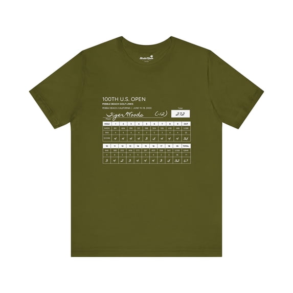 100 US Open | Scorecard | Golf T-Shirt