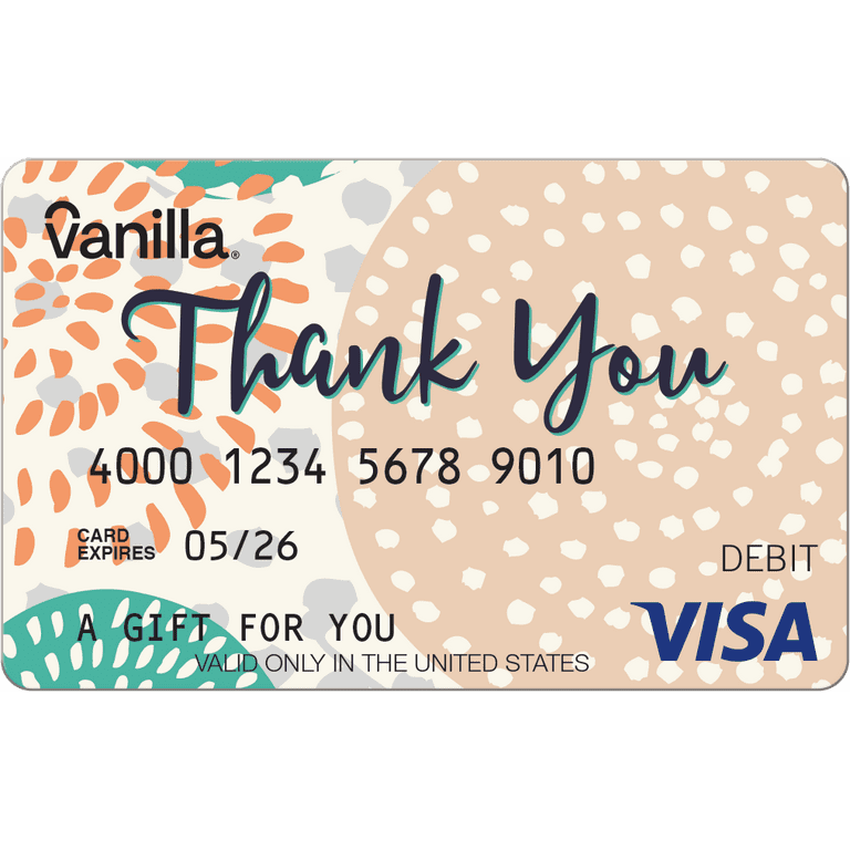 $100 Vanilla® Visa® Thank You eGift Card